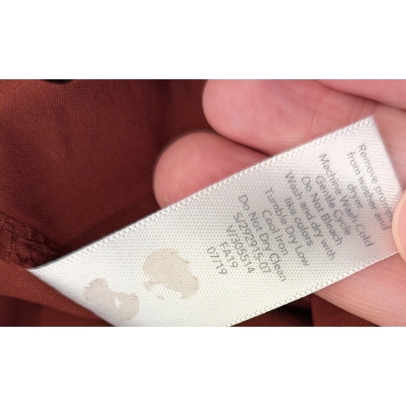 Athleta Skyline Pants In Dark Red Size 10 - Picture 6 of 8